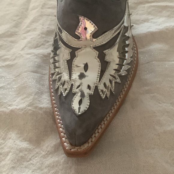 Free people Jeffrey Campbell dolly boots size 7 new without box - Picture 4 of 12